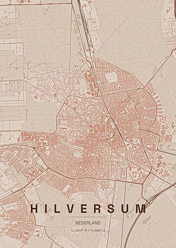 Stadtplan von Hilversum