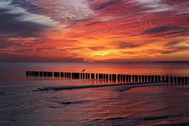 Sonnenaufgang an der Ostsee von Karina Gebert