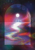 Retro cosmic archway