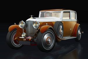 Bentley 8 Liter Dreiviertelansicht