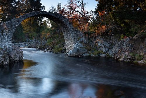 The bridge at Carrbridge, Scotland