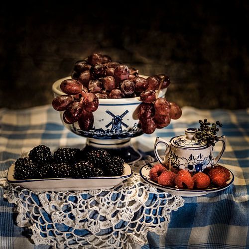 Still life with fruit
