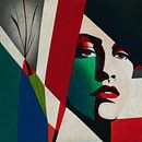 Portrait of Angelique 2 by Jan Keteleer (JanKé): A Journey Beyond the Canvas thumbnail