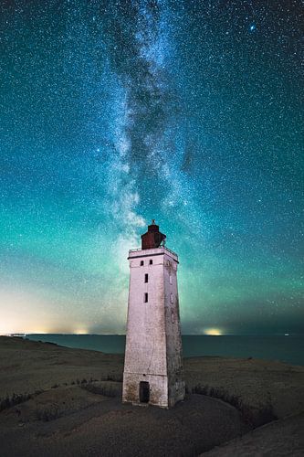 Rubjerg Knude Fyr with the Milky Way