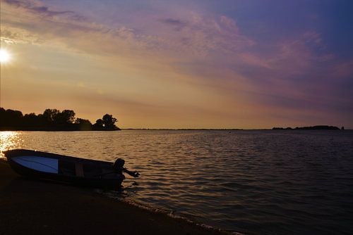 Zons ondergang in Muiderberg