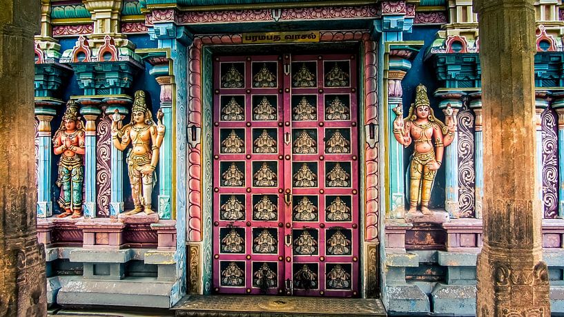 Gateway Ranganathaswamy Srirangam Temple by Peter Segers