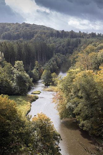 Belgische Ardennen Herfstlandschap