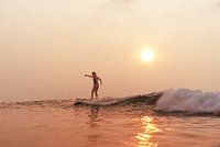 Sonnenuntergang Surf Schieberegler