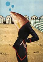 A fish on the beach