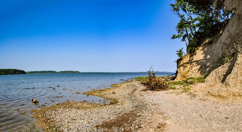 Naturstrand, Lagune in Lietzow, Großer Jasmunder Bodden von GH Foto & Artdesign