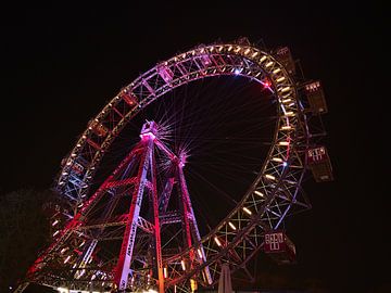 Giant Ferris Wheel at Vienna Prater, Austria by Timon Schneider