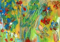 Blumenliebe - abstrakt - Liefde voor bloemen