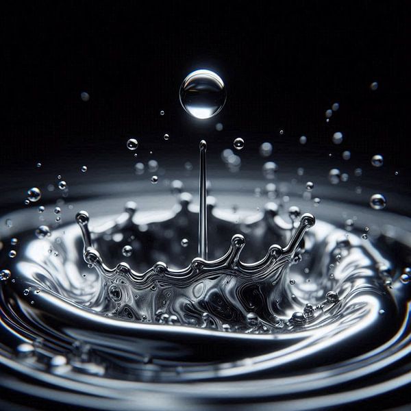 Drops of water by Kay Weber