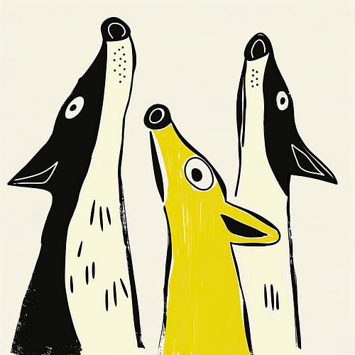 Les yeux sur la ligne d'horizon