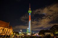 Fernsehturm Berlin - in besonderem Licht von Frank Herrmann Miniaturansicht