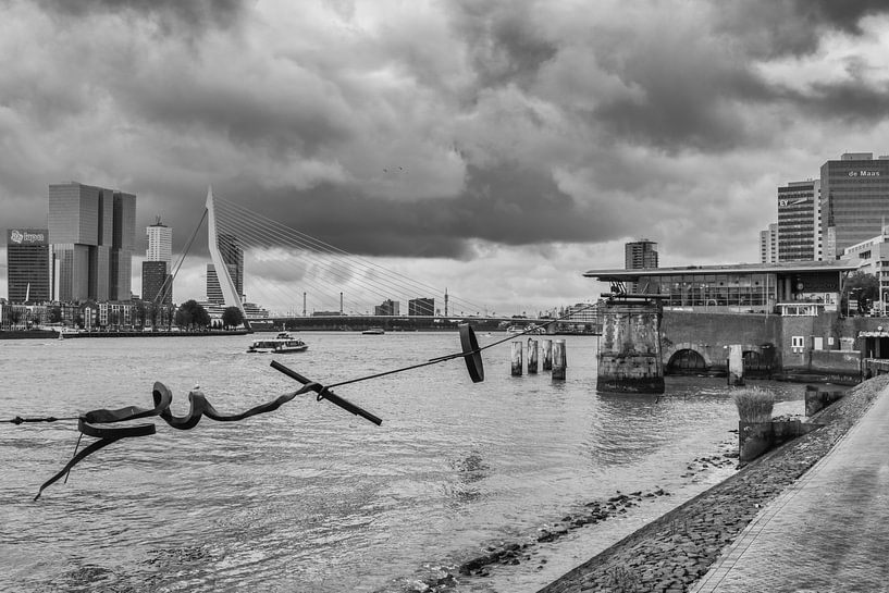 Storm boven Rotterdam von Danny van Vessem