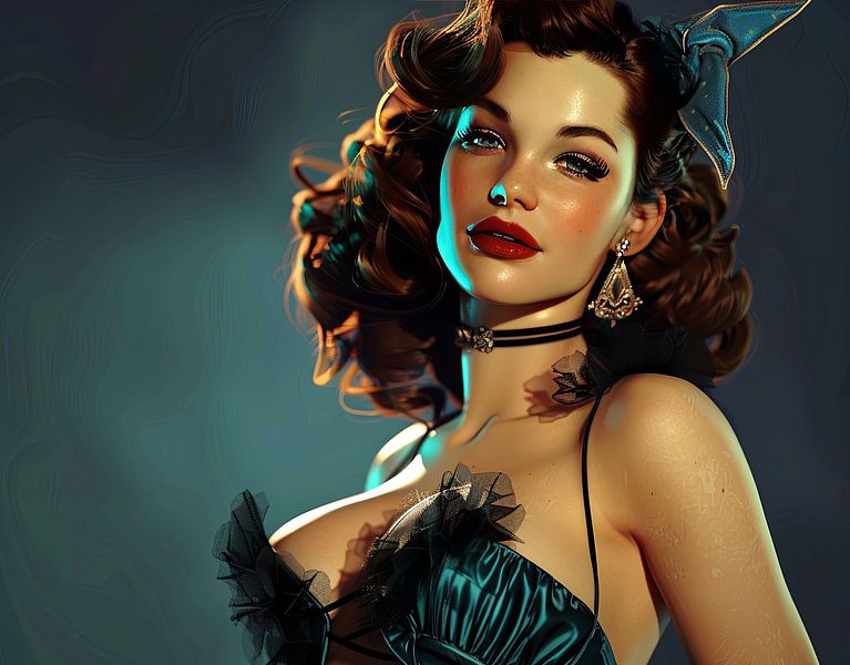 Boudoir Damen Abendmode von Egon Zitter