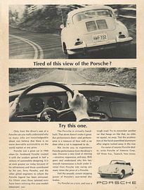 Vintage Werbung 1965 PORSCHE! von Jaap Ros