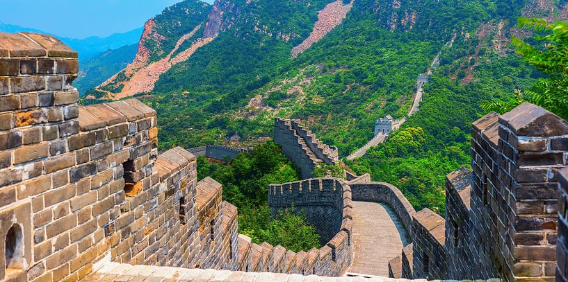 La Grande Muraille de Chine (falaise jaune) par Yevgen Belich