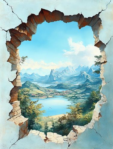 Eternal View Beyond Cracks