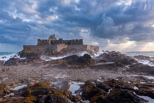 Early morning on'Autumn in Saint-Malo