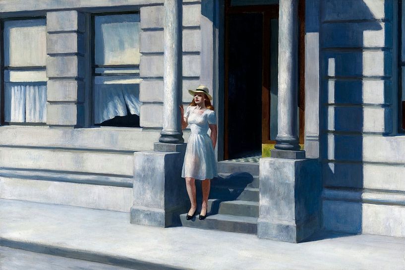 Summertime, Edward Hopper van Meesterlijcke Meesters