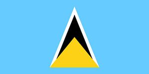 Flagge von Saint Lucia