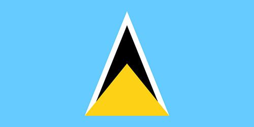 Vlag van Saint Lucia