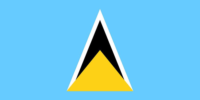Flag of Saint Lucia by de-nue-pic