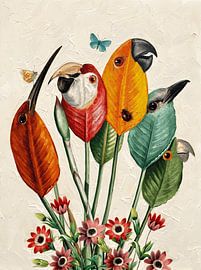 Leaf Bird by HUGO