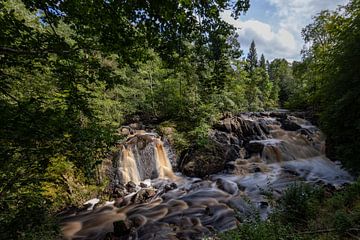 Schweden, Wasserfall (Danska Fall) von Edwin Kooren