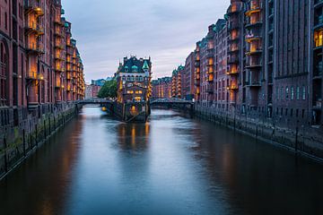 Wasserschloss in der Hamburger Speicherstadt