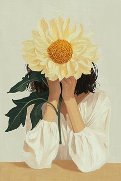 Verborgen achter de Dahlia no.2 van Studio BB