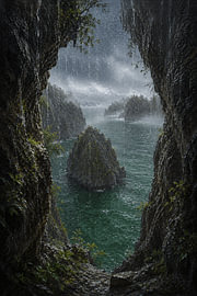 Misool, Raja Ampat Southwest Papua I Indonesia I Rain Collection by Vínculae