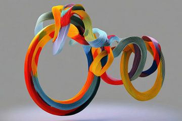 Interlaced Ribbon Loop von Christian Ovís