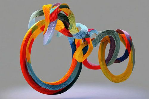 Interlaced Ribbon Loop
