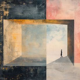 Silent Contemplation Portal van Kunst Kriebels