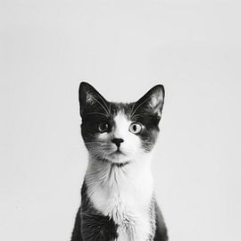 Cats portrait by Poster Art Shop