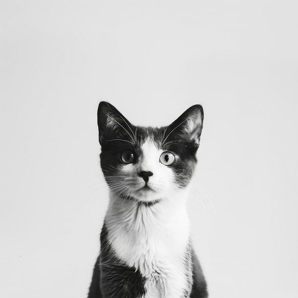 Katten portret van Poster Art Shop