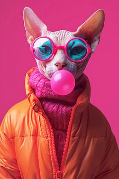 Sphynx cat by haroulita