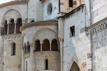 Modène, Duomo, détail sur Patrick Verhoef