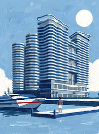 Coastal Luxury Scene by HUGO