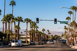Strasse in Palm Springs