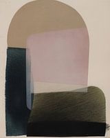 Modern en abstract aquarel