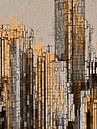 Skyline, City art, Sydney. van SydWyn Art thumbnail