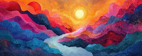 Éclat cristallin du crépuscule