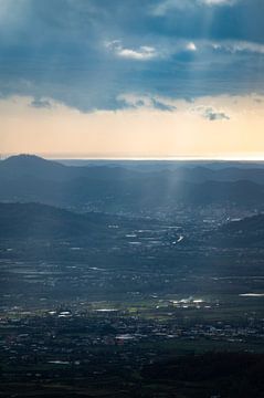 Kruja mountains in Albania by Werner Lerooy