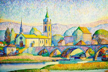 Ponte de Lima, Portugal van Hans Levendig (lev&dig fotografie)