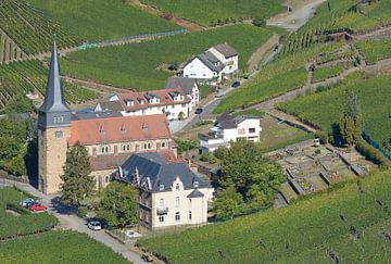 Saint Nicholas and Rochus in the Ahr Valley,Mayschoß by Peter Eckert