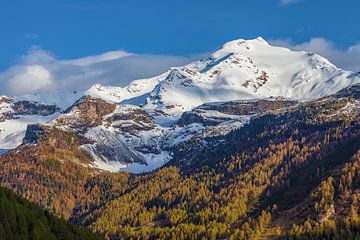 Rieserferner Groep in het Reintal, Zuid-Tirol, Italië van Christian Müringer
